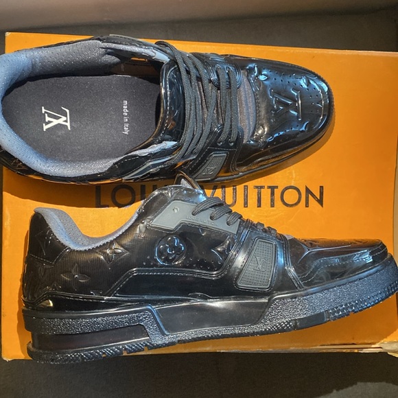 Louis Vuitton LV Trainer Transparent Low-Top Sneakers Black - Picture 3 of 7